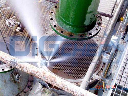 高壓水射（shè）流冷換設備清洗（xǐ）