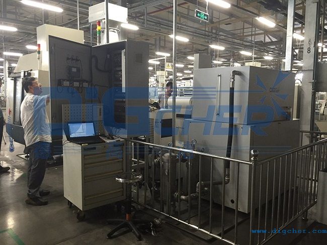 數控加（jiā）工中心高壓水去毛刺機