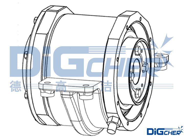 CRh1型車軸（zhóu）箱（xiāng）簡圖