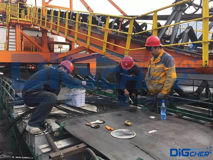 輸送帶劃傷（shāng）搶修