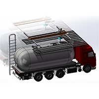 高壓水公路槽（cáo）罐車自動清洗係（xì）統