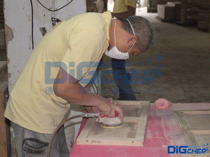 家具塗裝前打磨