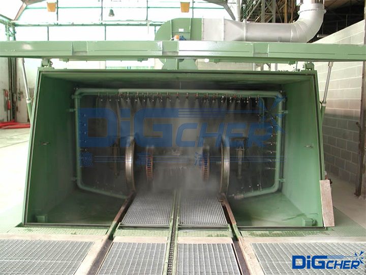 轉向架軸箱高壓水自動清（qīng）洗