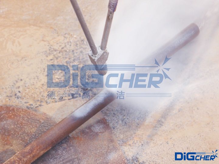 高（gāo）壓水噴砂除鏽