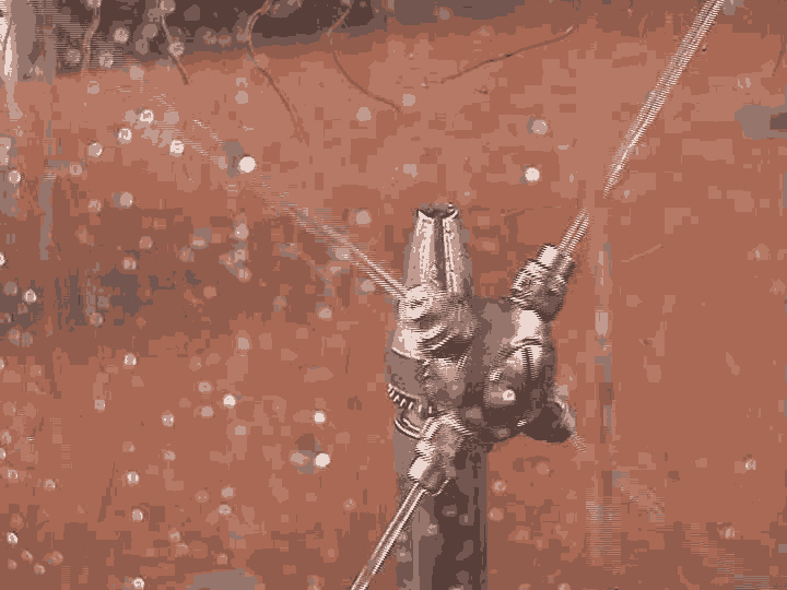 高壓水反（fǎn）應釜清洗執行機構