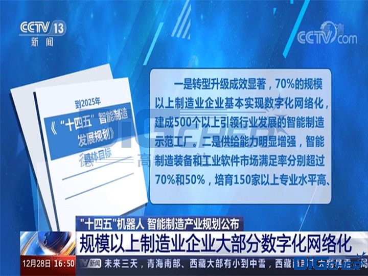 “十四五”機器人產業發（fā）展規劃