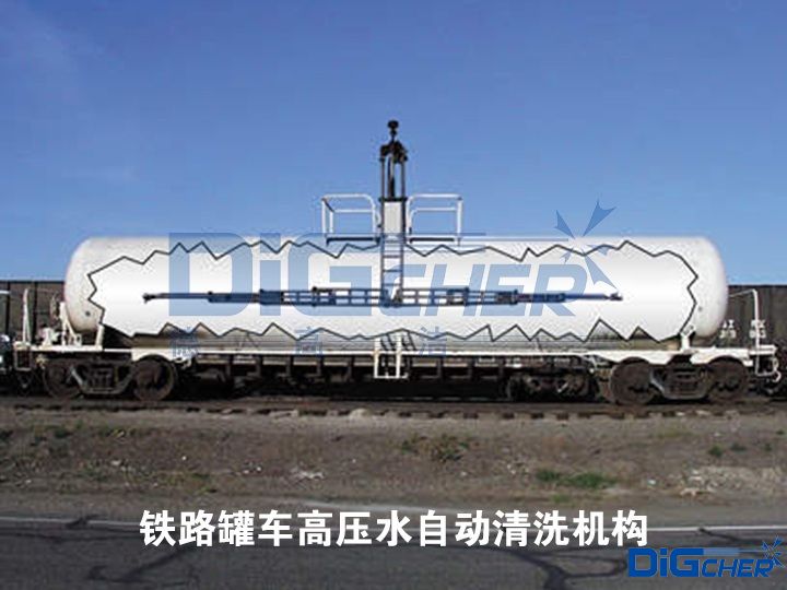 鐵路罐車高壓水自（zì）動（dòng）清洗機構
