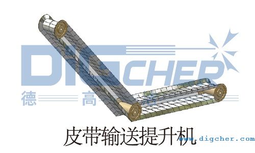皮帶輸送提升機