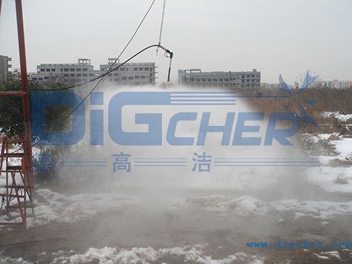 高壓清洗機在礦井生產中的的除塵應用