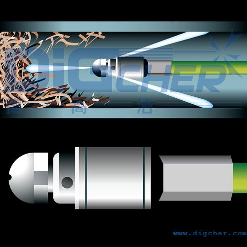 自動爬行式柔性管板水力衝洗技術