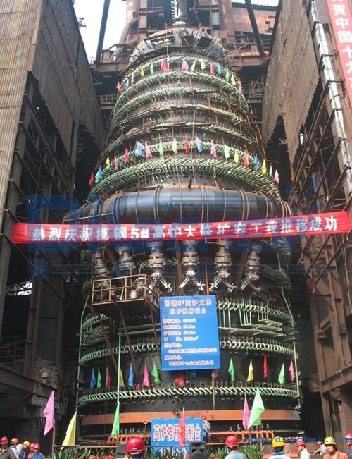 邯鋼5#高爐大修擴容工程