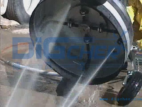 超高壓平麵清洗器工作狀態（tài）