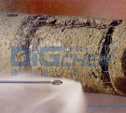 海底（dǐ）管道外表麵的（de）混凝土防護層（céng）剝離