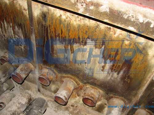 淨氣室粉塵（chén）結塊