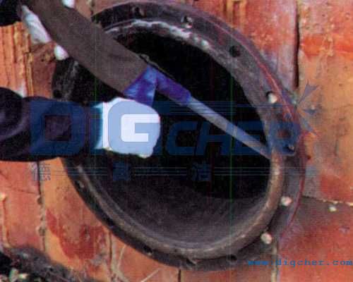 幹冰清洗儲油罐（guàn）現場