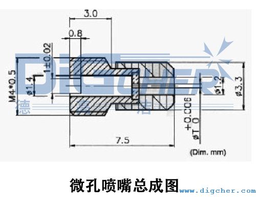 微孔噴（pēn）嘴總成（chéng）圖